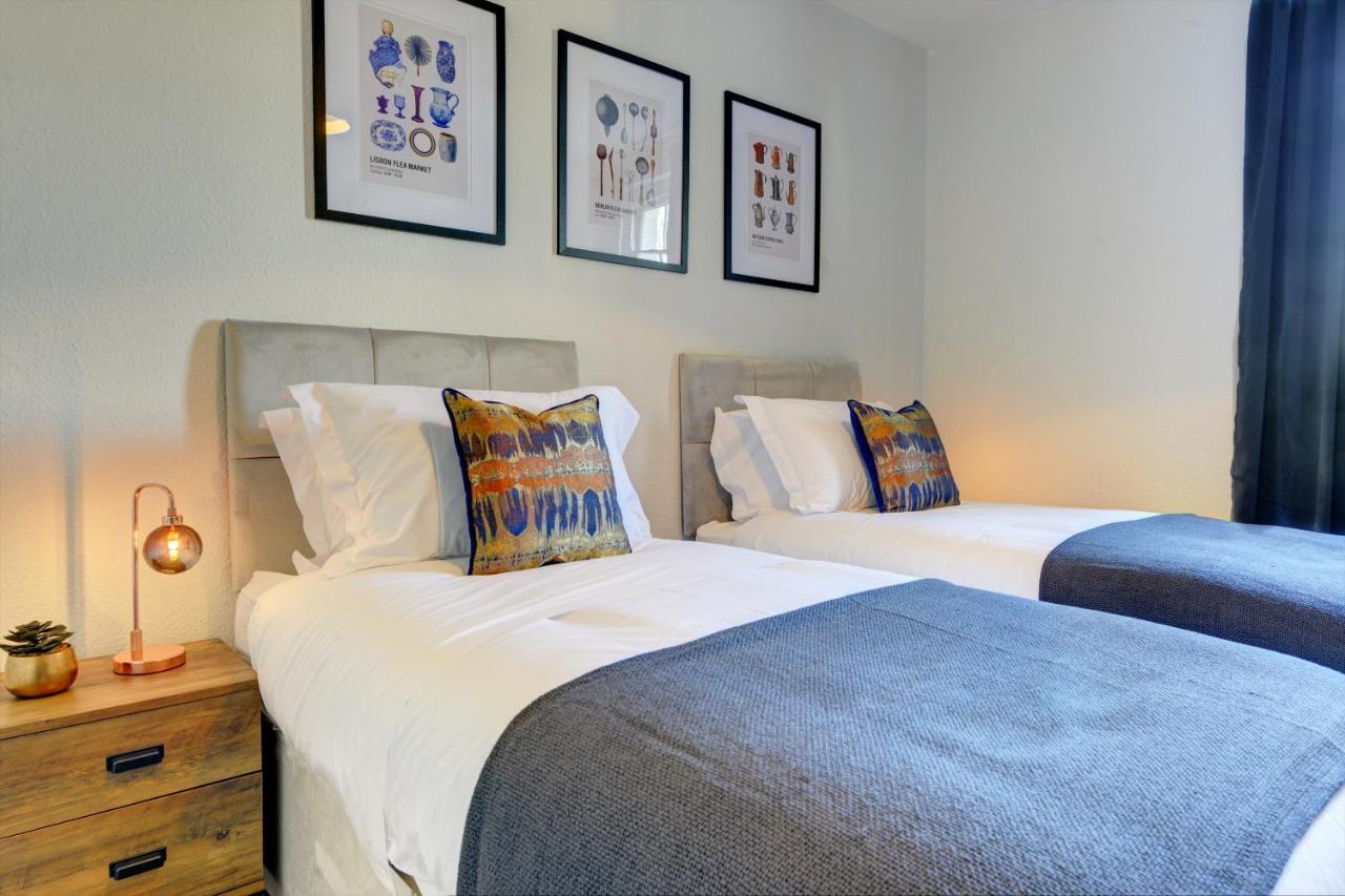 Regency Nest By Spa Town Property - Stylish 3 Bedroom Apartment On 2 Floors, Central Leamington Spa Exterior photo
